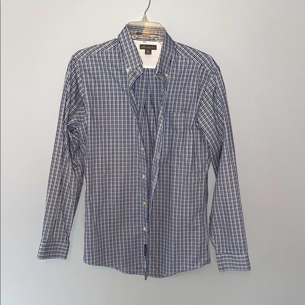 Eddie Bauer S Wrinkle Free Classic Fit Men’s Dress Shirt